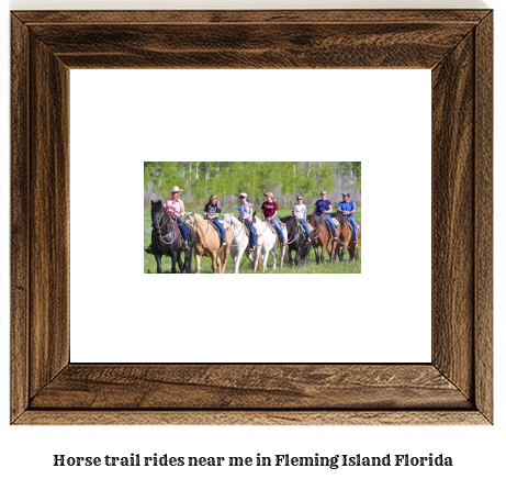 horse trail rides near me in Fleming Island, Florida